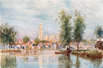 Perigueux from the River by Herbert Menzies Marshall